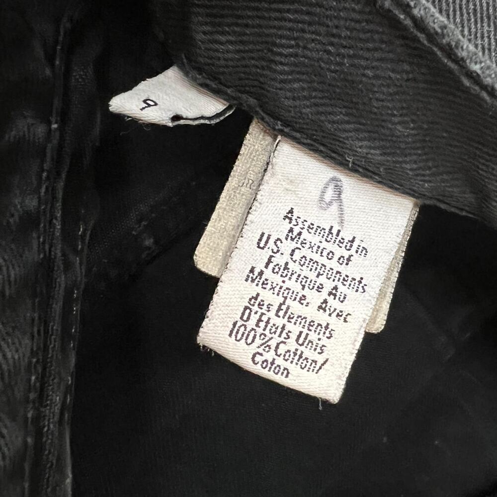 Vintage 90s Calvin Klein Black Jeans Short Petite - Size 28 x 27.5 - Picture 5 of 8